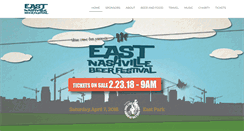 Desktop Screenshot of eastnashvillebeerfest.com